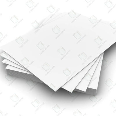 Dobra cena. 100% pulpę drewnianą błyszczącą matę C2S tablicę 170-350 gm do druku opakowań w Internecie